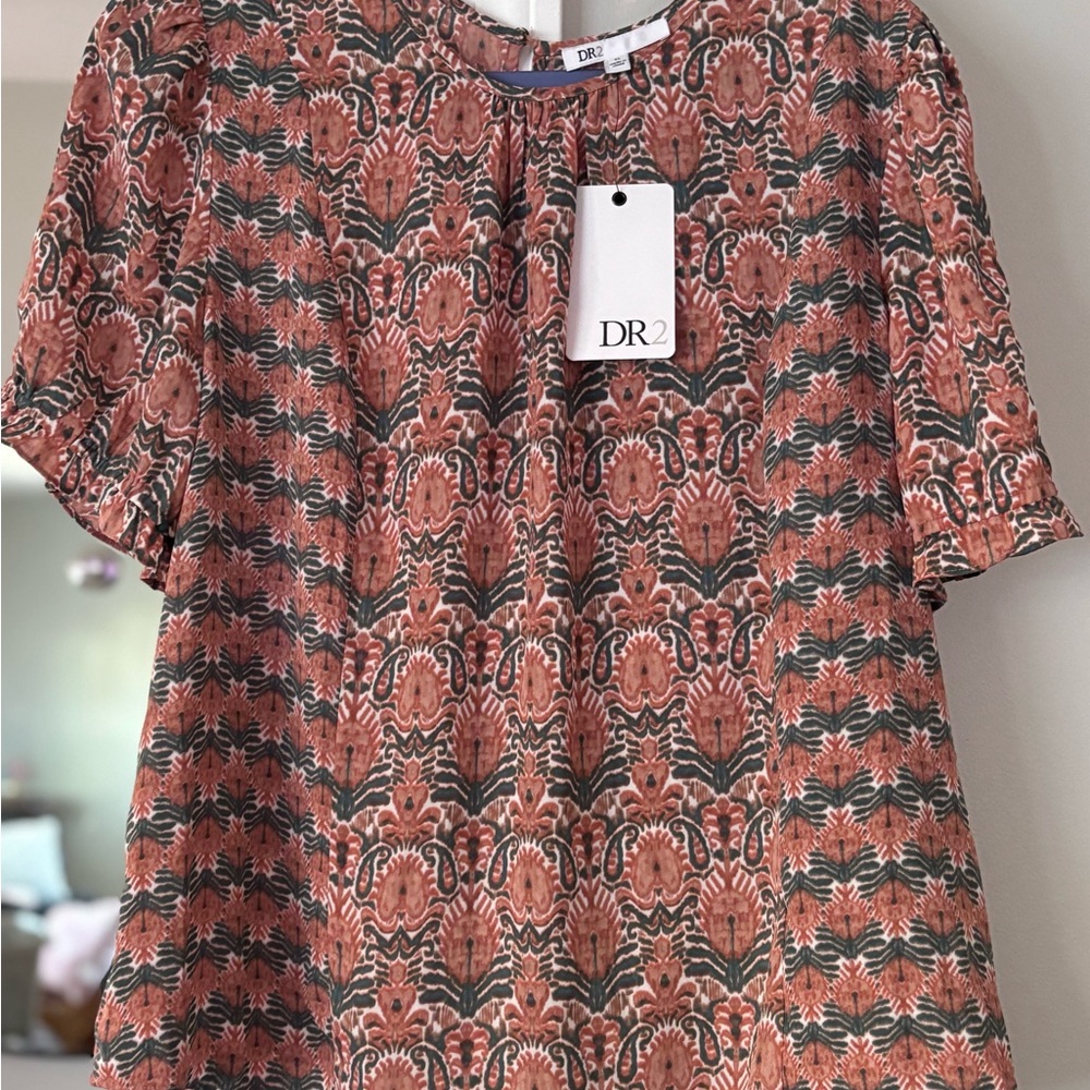 DR2 Women's Multicolor Patterned Top
